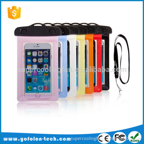 High quality cell phone pvc waterproof bag, PVC waterproof mobile case